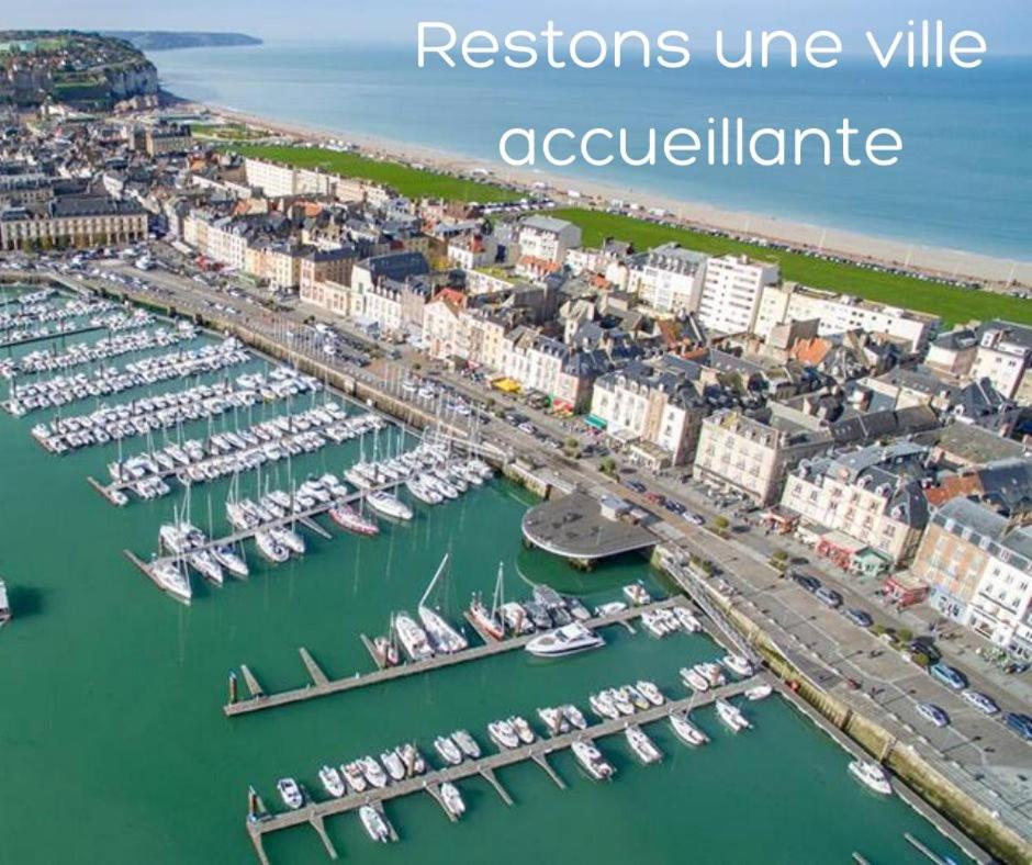 Quai 65 , 3 Pieces Sur Le Port, A 250 M De La Rue Pietonne Et De La Mer Диеп Екстериор снимка